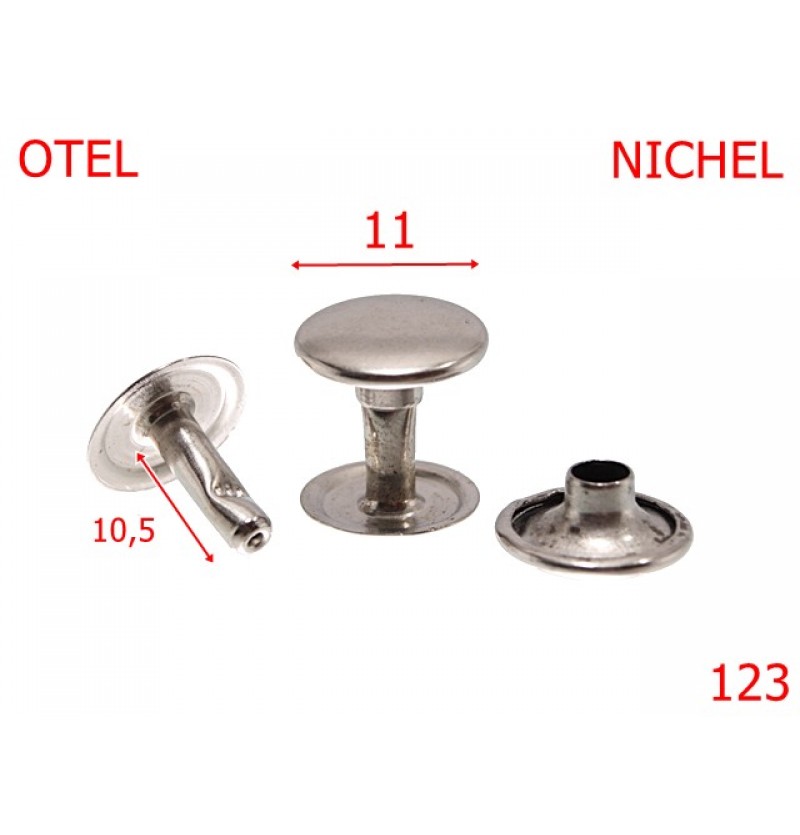 123/CAPSE RAPIDE 11/10.5 NIKEL-11X10.5-mm---NICHEL---H25