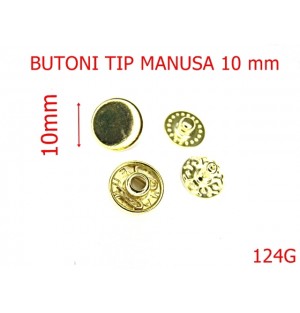 124G/BUTONI MANUSA  10MM-10-mm---GOLD-4G1--S11
