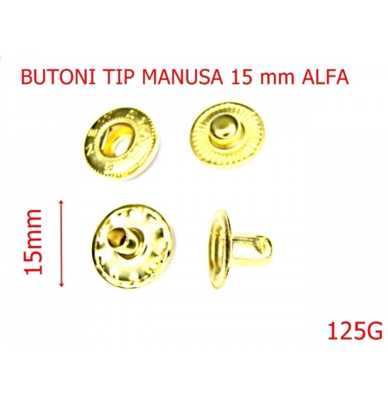 125G/BUTONI MANUSA  15 MM-15-mm---GOLD-4H1-4J3-R30