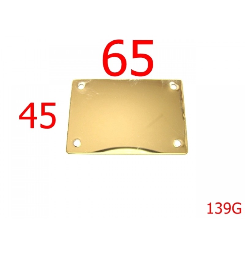139G/PLACUTA 65X45 GOLD-65x45-mm---GOLD---U21