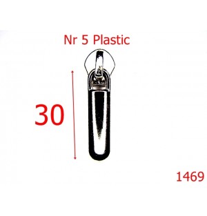 1469/CURSOR NR 5 FERMOAR PLASTIC-Nr 5-mm---NICHEL-2E4--AC28