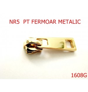 1608G/CURSOR PT FERMOAR METALIC /GOLD-nr 5-mm---GOLD-2F3--AG35