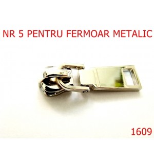 1609/CURSOR PT FERMOAR METALIC /NIKEL-nr 5-mm---nichel---2D3--AG36