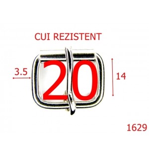 1629/CATARAMA CU ROLA  20MM  REZISTENTA-20-mm-3.5-NICHEL-6G4--AH35