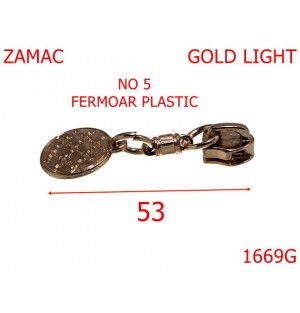 1669G/CURSOR NR 5 PT FERMOAR PLASTIC /GOLD-nr 5-mm---gold---2D4--Y21