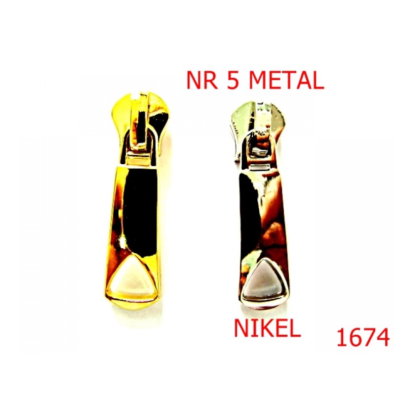 1674/CURSOR NR 5  PT FERMOAR METALIC /NIKEL -nr 5-mm---NICHEL-2D3-5F2-AA16