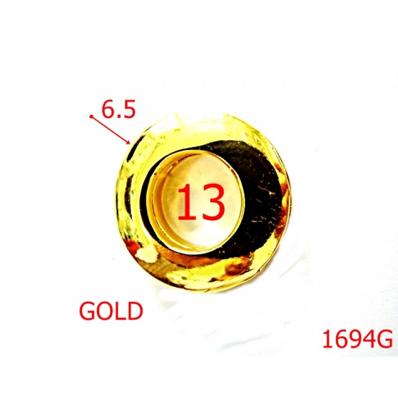 1694G/OCHET ZAMAC 13 MM /GOLD-13-mm---GOLD-2A7--D26
