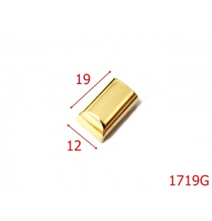 1719G/CAPAT FERMOAR/LIGHT GOLD-12x19-mm---gold-11B--11B3-4L5--Y24