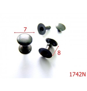 1742N/CAPSE RAPIDE SIMPLE 7*8MM/NEGRU-7-mm---negru---4J4--AI21