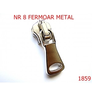 1859/CURSOR FERMOAR METAL NR 8 /NIKEL-nr 8-mm---NICHEL-2F4--AK33