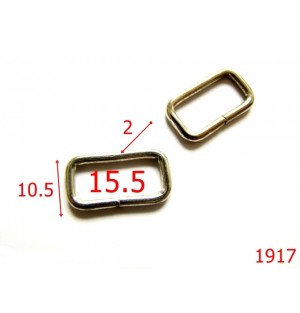 1917/INEL DREPTUNGIULAR 15.5MM*2/OTEL/NIKEL-15.5-mm-2-NICHEL-3I3--AP12