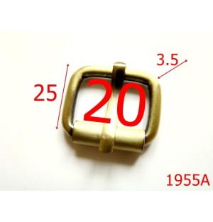 1955A/CATARAMA CU ROLA 20MM*3.5/OTEL/ ANTIC-20-mm-3.5-antic-7C7.--6I2-6H5/5G7/6J4/6J1-AP3