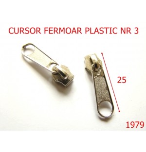 1979/CURSOR FERMOAR PLASTIC NR3/NIKEL-Nr 5-mm---NICHEL-2D4--AN26
