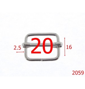 2059/CATARAMA REGLAJ 20MM*2.5/OTEL/NIKEL-20-mm-2.5-NICHEL-7D6/6F1--