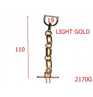 2170G/SUSTINATOR LANT 110MM/ZAMAC/GOLD LIGHT-19-mm---GOLD LIGHT-3G8--