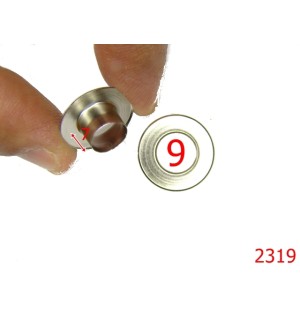 2319/OCHET  9  MM OTEL /NICHEL-9-mm---nichel---2C3--