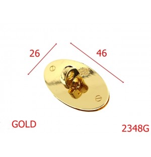 2348G/INCHIZATOARE 43X26 GOLD LIGHT-46X26-mm---gold light---12B8--