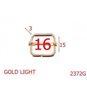 2372G/CATARAMA DE REGLAJ 16 MM GOLD LIGHT-16-mm-3-gold light--1B6-6H6/6K6-6K4-