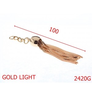 2420G/CIUCURE ORNAMENTAL GOLD LIGHT-100-mm---GOLD LIGHT---AS43