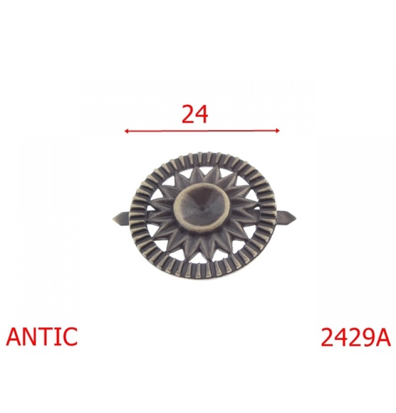 2429A/ORNAMENT ANTIC 24MM-22-mm---ANTIC---