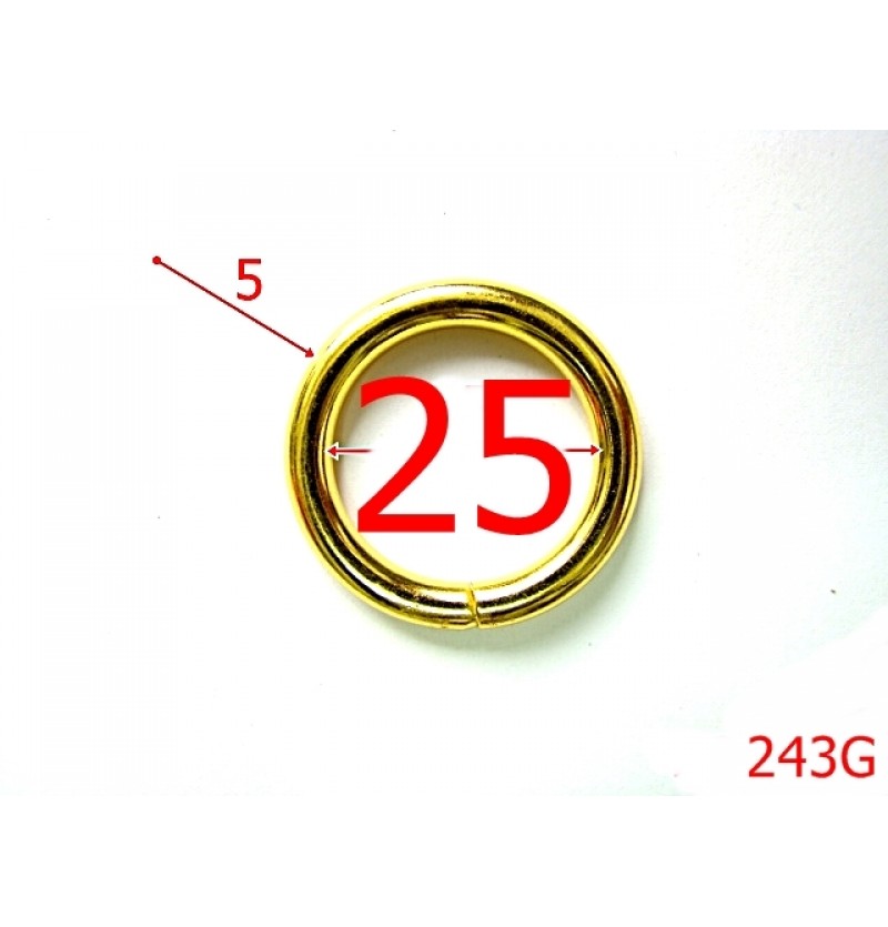 243G/INEL  O 25MM GOLD-25-mm-5-GOLD-6A8/4C6-4E/3B-F22