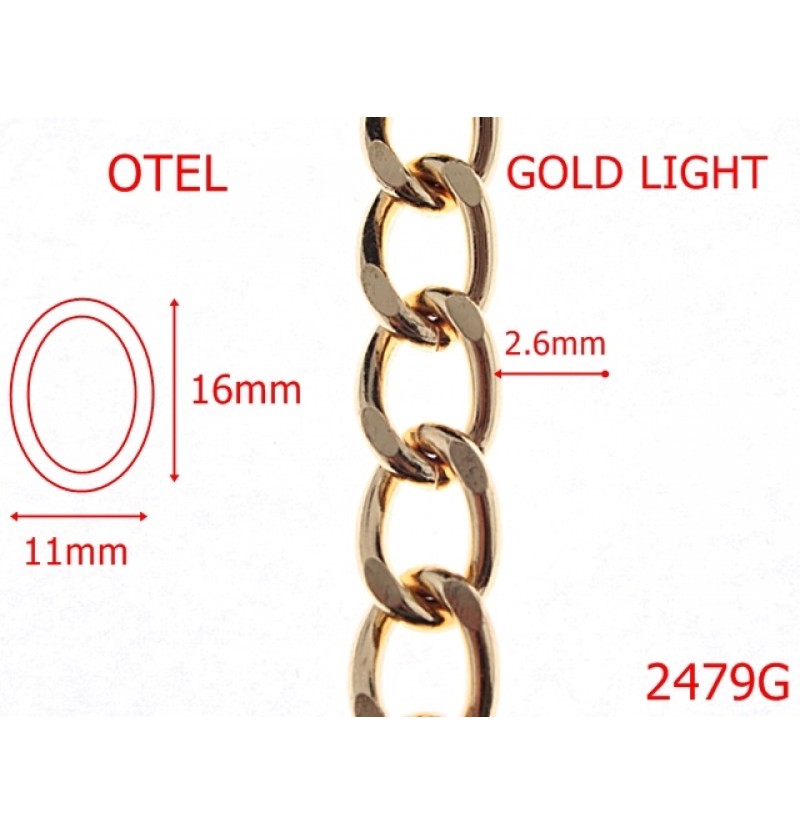 2479G/LANT OTEL GOLD LIGHT 11mmX2.6mm-11-mm-2.6-GOLD LIGHT-7J7-7G2-