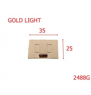 2488G/INCHIZATOARE APARENTA GOLD LIGHT 35X35-35-mm---GOLD LIGHT-12C9--