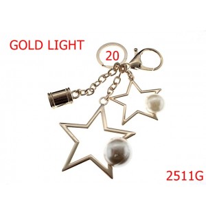 2511G/ORNAMENT  CU STELUTE GOLD LIGHT-20-mm---GOLD LIGHT-4J8--