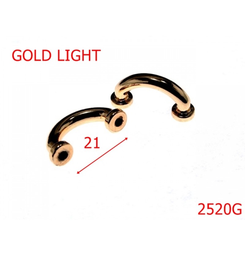 2520G/SUSTINATOR ORNAMENTAL GOLD LIGHT-21-mm---GOLD LIGHT-4C7--D42