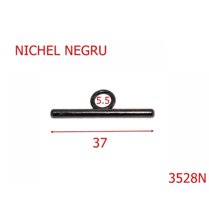 2538N/OPRITOR LANT   NICHEL-37-mm---NICHEL NEGRU---O41