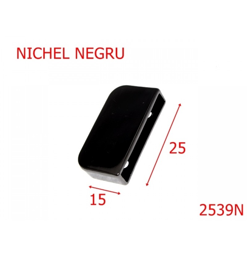 2539N/CAPAT CURELUSA-25-mm---NICHEL NEGRU-3K6--