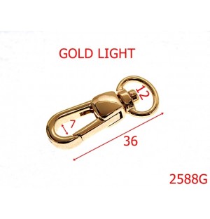 2588G/CARABINA-12-mm---GOLD LIGHT---V41