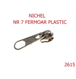 2615/CURSOR FERMOAR PLASTIC -NR 7-----NICHEL-2G4--