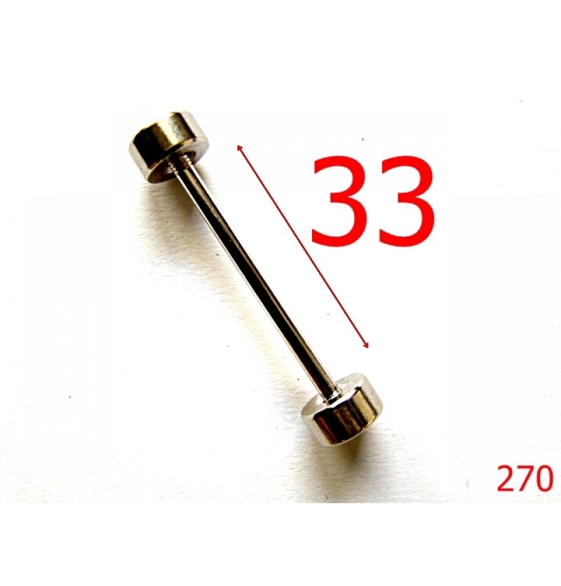 270/ORNAMENTE POSETA-33-mm---NICHEL-3K7--A15