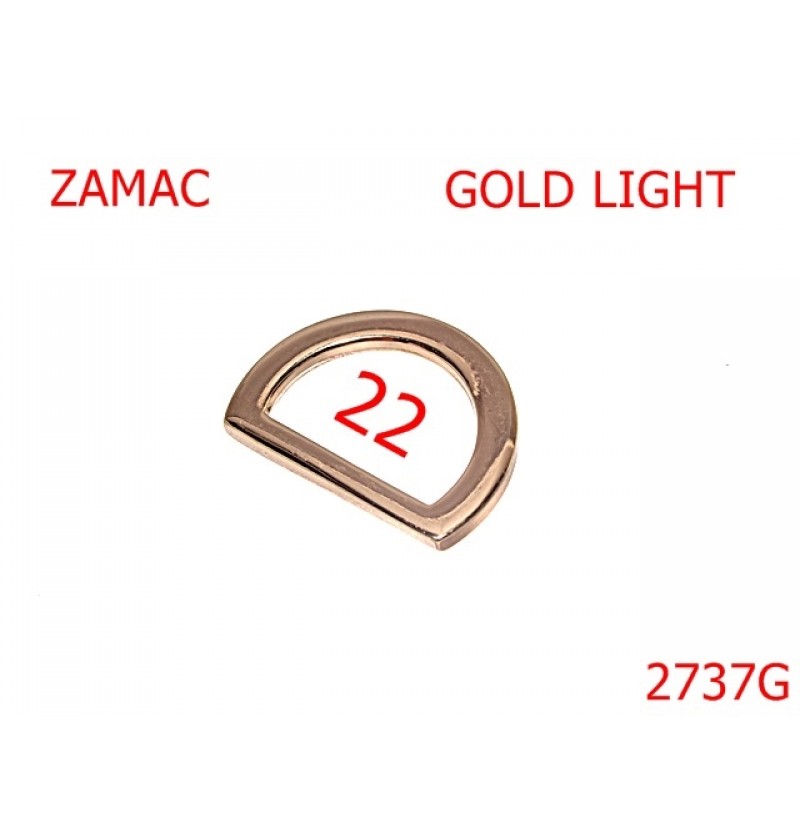 2737G/INEL D-22-mm---GOLD LIGHT-3E5/3F6--