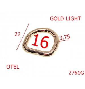 2761G/INEL D-16-mm-3.75-gold light---3A5--