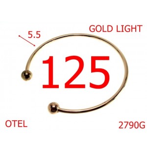2790G/MANER ROTUND-125-mm-5.5-GOLD LIGHT---