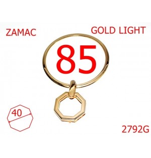 2792G/MANER ROTUND-85-mm---gold light---7L8--