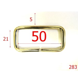 283/INEL DREPTUNGHIULAR 5 CM-50-mm-5-nichel--3J5---J28