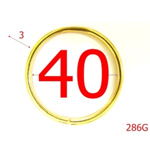 286G/INEL 4  GOLD-40-mm-3-gold---4A6--T37