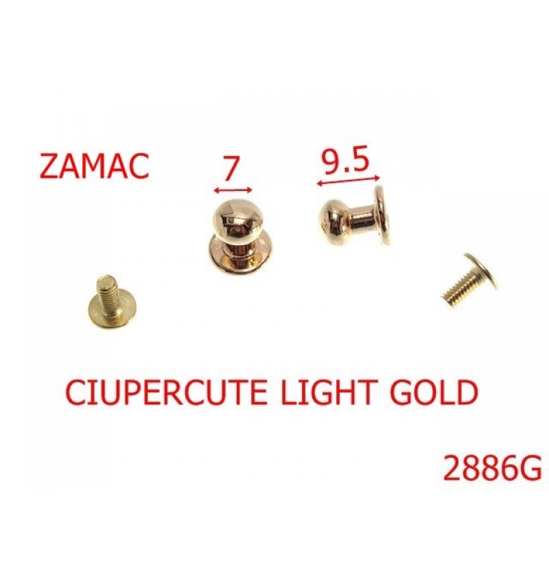 2886G/CIUPERCUTA-7-mm---gold light-----D44