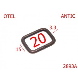 2893A/INEL DREPTUNHIULAR-20-mm-3.3-ANTIC-3K4--