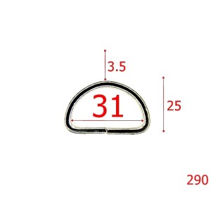290/INEL  D 3 CM X 3.5 MM NIKEL-31-mm-3.5-nichel---2C3-2D3-3A3--