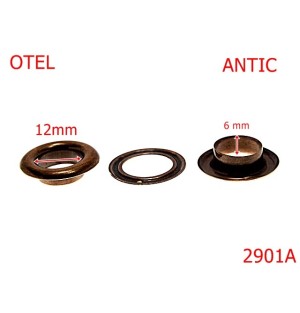 2901A/OCHET -12-mm---antic---2E6-2E8--