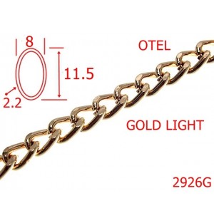 2926G/LANT OTEL-8-mm-2.2-gold light---7K1--