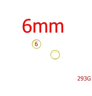 293G/INEL  O  6MM  TIP ARC  GOLD-6-mm---gold-----