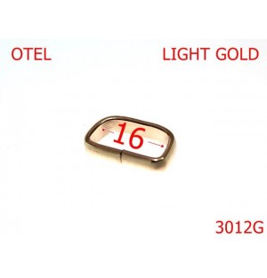 3012G/TRECERE PATALUTA-16-mm---GOLD LIGHT-6I7--