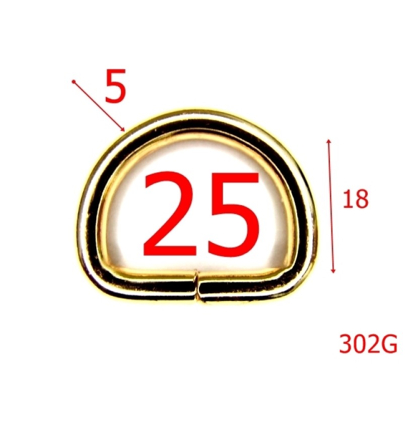 302G/INEL 25 MM GOLD-25-mm-5-gold---3C5--V3