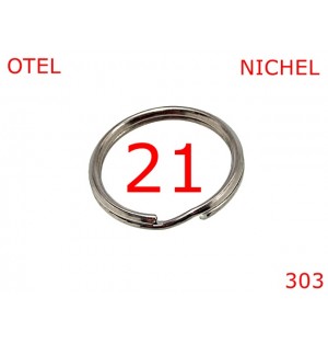303/INEL BRELOC CHEI  2.CM NIKEL-21-mm---nichel---4E1--T36