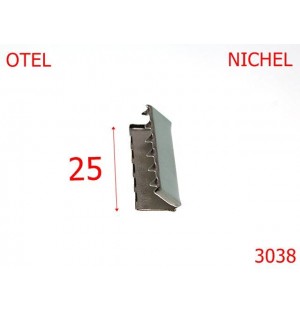 3038/CAPAT CHINGA-25-mm---NICHEL-1A6--